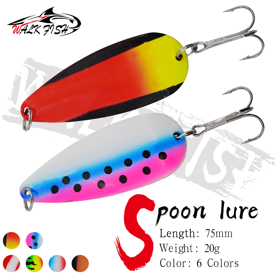 Fishing Lure Spinner - 워크 피쉬 1개 20g 스푼 낚시