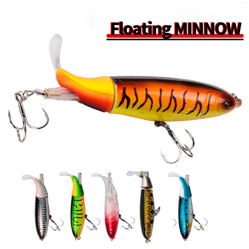 Fishing Lure Popper - 포퍼 프로펠러 탑워터 낚시 미끼, 인공
