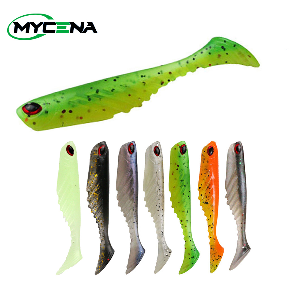 Fishing Lure Soft Plastic - JonStar 10 개/몫 소프트 루어 7cm/2.9g