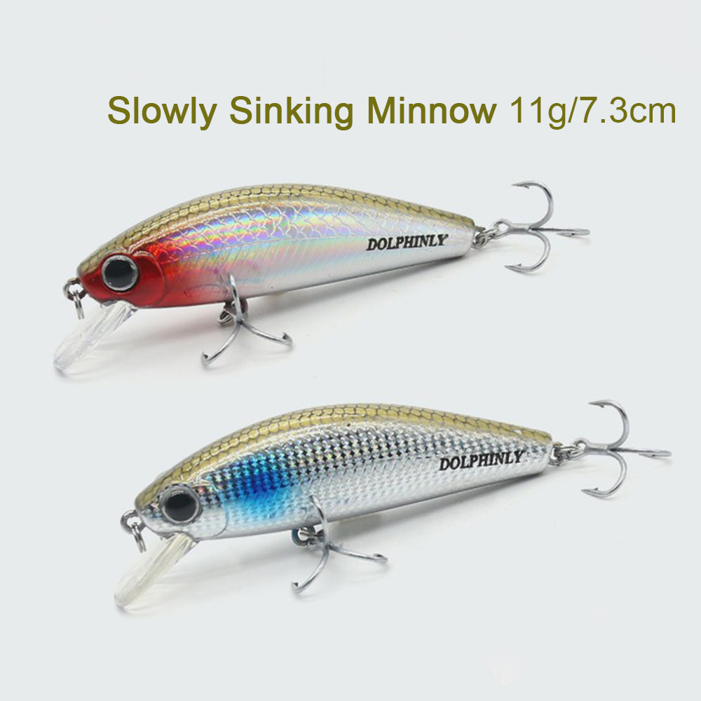 Fishing Lure Swimbait - 싱킹 미노우 낚시 미끼 11g 장거리