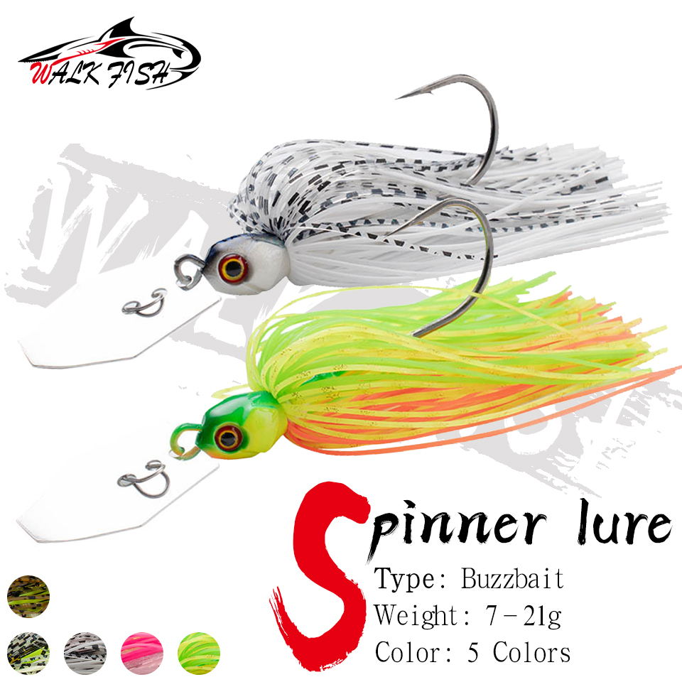 Fishing Lure Buzzbait - WALK FISH 낚시 루어 Chatter Bait