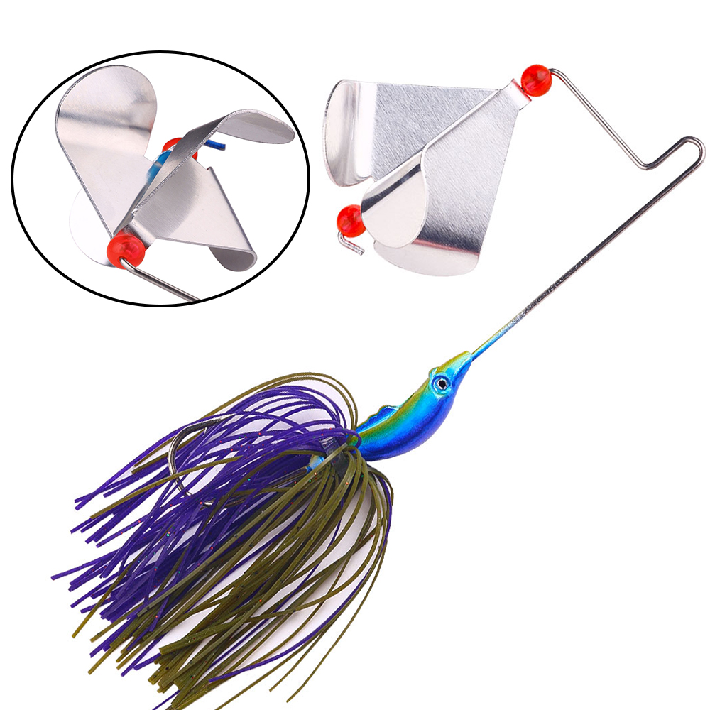 Fishing Lure Buzzbait - 22g 버즈베이트 낚시 루어, 프로펠러 블레이드