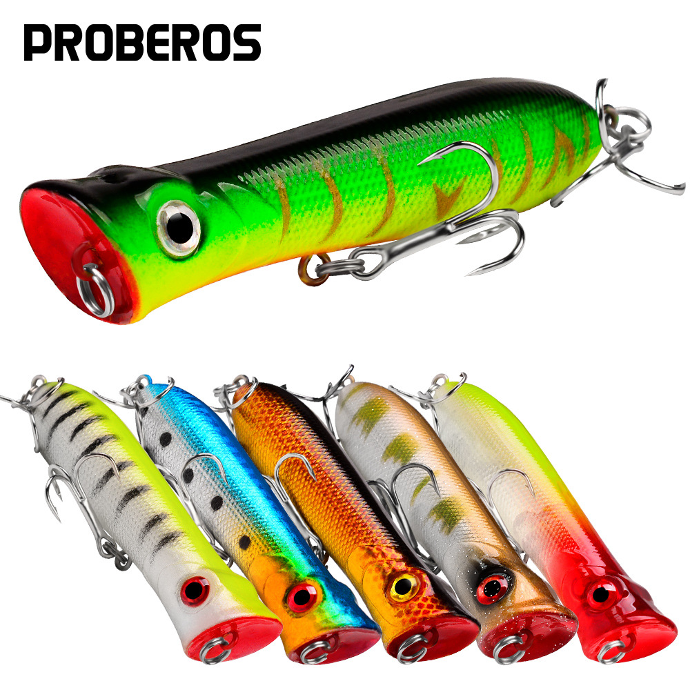 Fishing Lure Popper - 민물 낚시용 프리미엄 롱 캐스팅 포퍼,