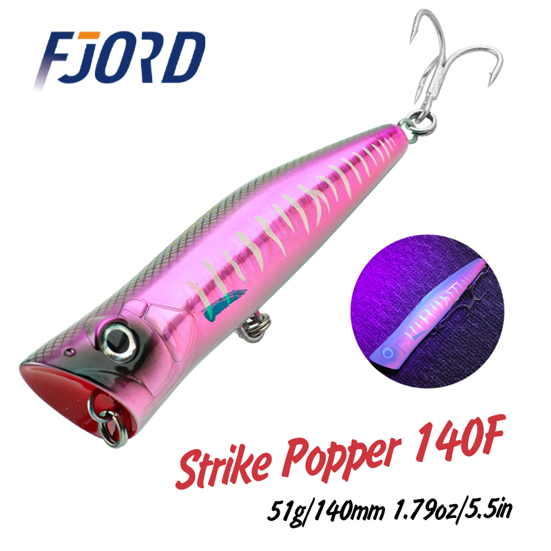 Fishing Lure Buzzbait - FJORD 140mm 51g 포퍼 낚시 미끼
