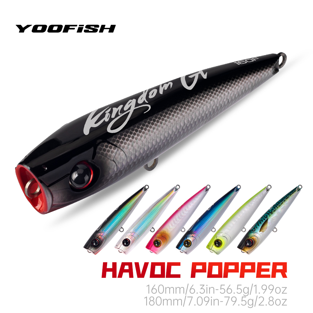 Fishing Lure Buzzbait - YOOFISH GT 낚시 미끼 Topwater Popper