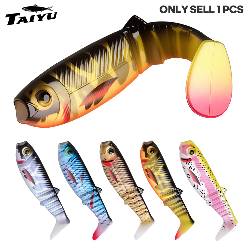 Fishing Lure Popper - TAIYU 3개입 7.5cm 6g 3D 다관절