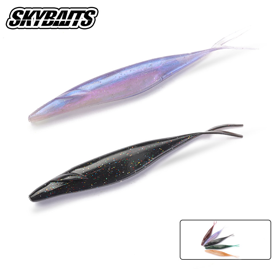 SKYBAITS 6개/세트 12.7cm 9.6g PVC - Fishing Lure Swimbait 리뷰 및 가격