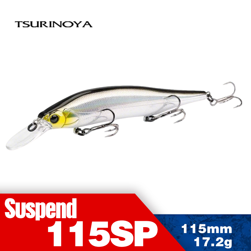 TSURINOYA 115mm 17.2g 서스펜딩 미노우 - Fishing Lure Jerkbait 리뷰 및 가격