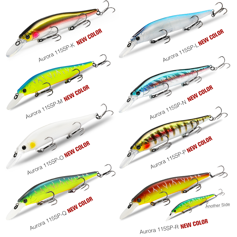 TSURINOYA 115mm 17.2g 서스펜딩 미노우 - Fishing Lure Jerkbait 리뷰 및 가격