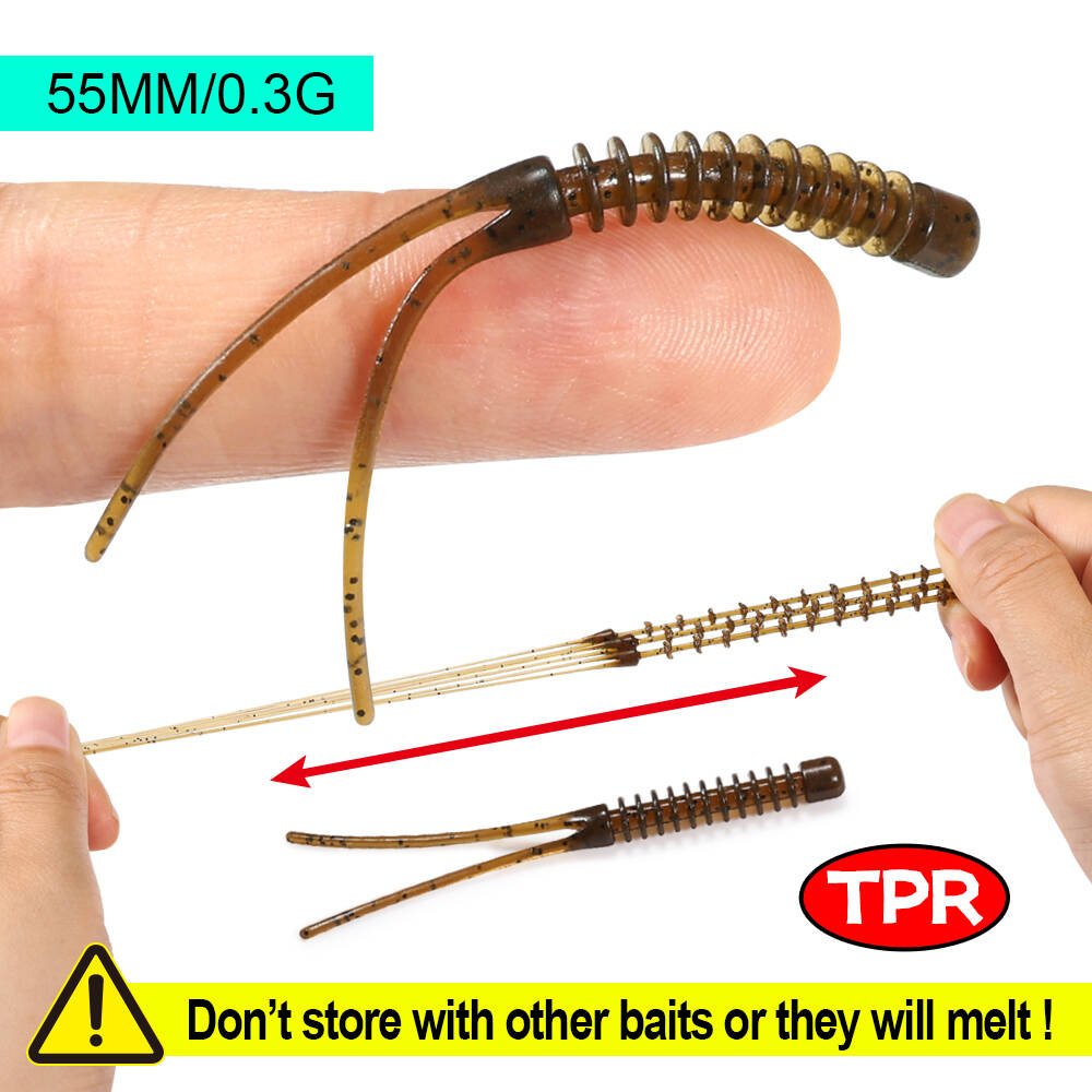 로즈우드 Ajing 소프트 루어 5.5cm TPR 미니 - Fishing Lure Soft Plastic 리뷰 및 가격