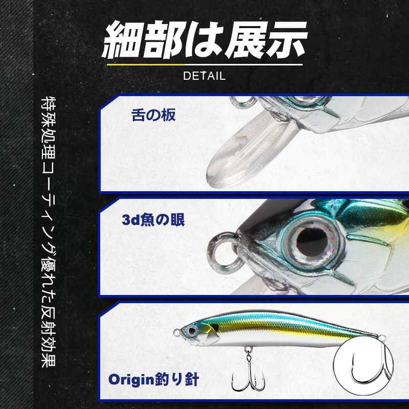 D1 플로팅 미노 95mm/12.5g Wobblers  - Fishing Lure Jerkbait 리뷰 및 가격