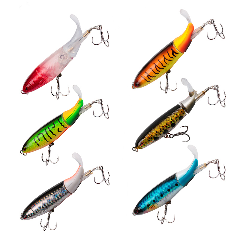 포퍼 프로펠러 탑워터 낚시 미끼, 인공 미끼 하드 크랭 - Fishing Lure Popper 리뷰 및 가격