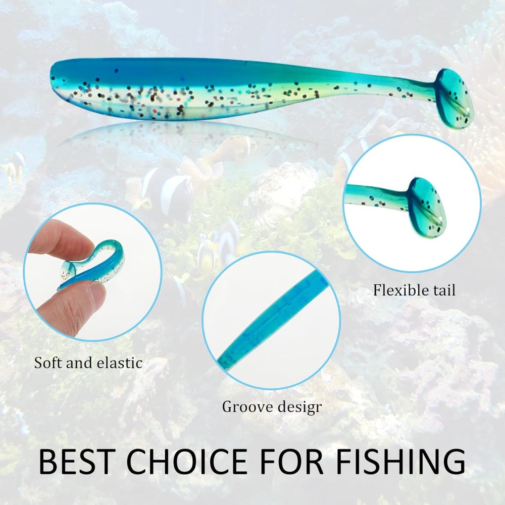 40개 마이크로 소프트 낚시 루어 40mm/0.5g T - Fishing Lure Swimbait 리뷰 및 가격