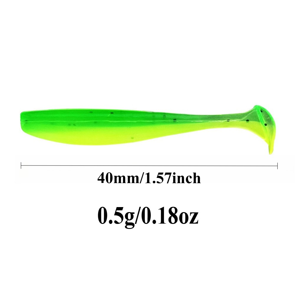40개 마이크로 소프트 낚시 루어 40mm/0.5g T - Fishing Lure Swimbait 리뷰 및 가격