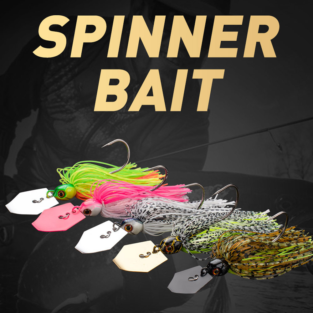 채터 미끼 스피너 미끼 지그 댄서 버즈베이트, 워블러  - Fishing Lure Spinnerbait 리뷰 및 가격