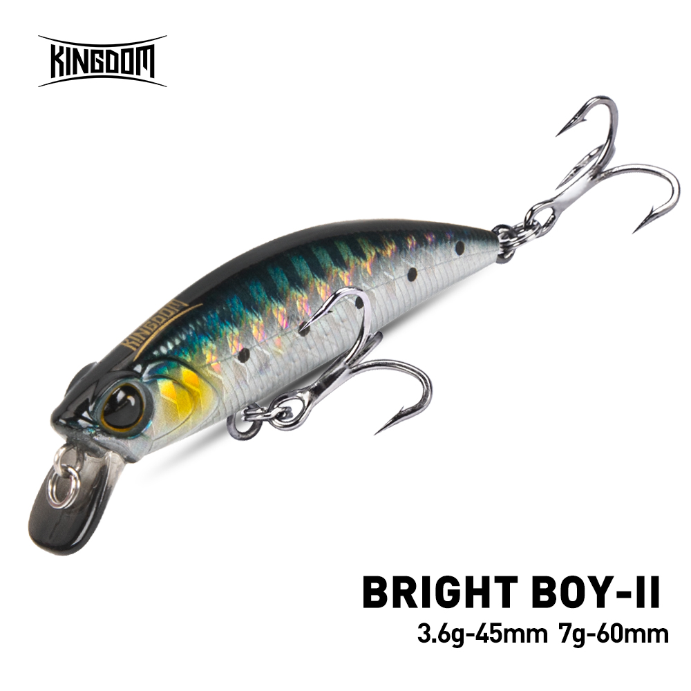 킹덤 싱킹 미노우 낚시 루어 45mm 60mm 원투용  - Fishing Lure Crankbait 리뷰 및 가격