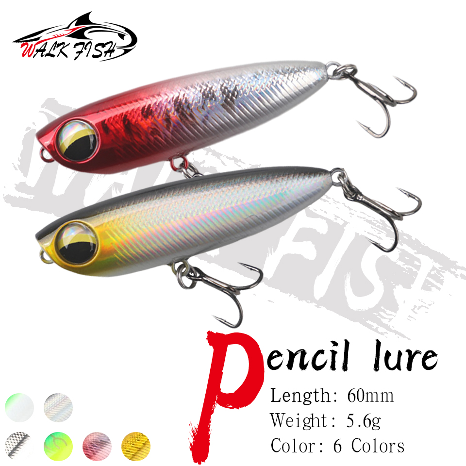 워크 피쉬 1개 6cm 5.6g 탑워터 포퍼 펜슬 낚시 - Fishing Lure Popper 리뷰 및 가격