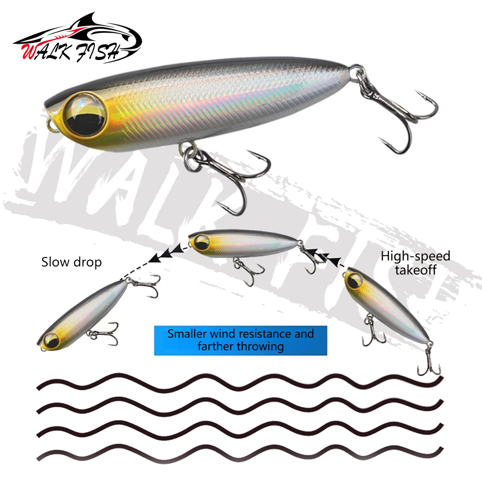 워크 피쉬 1개 6cm 5.6g 탑워터 포퍼 펜슬 낚시 - Fishing Lure Popper 리뷰 및 가격
