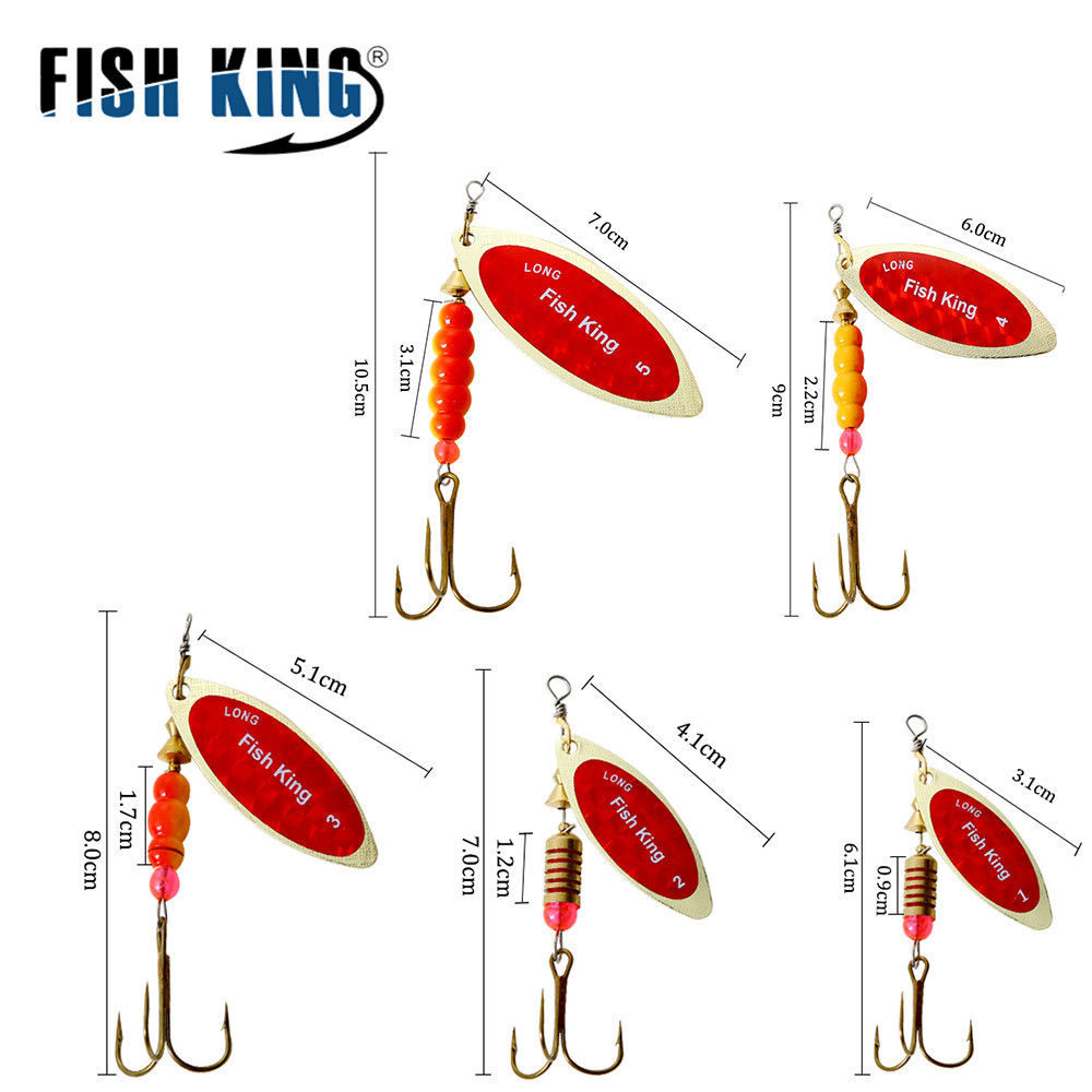 FISH KING 스피너 미끼, 0.125oz, 0.2 - Fishing Lure Spinner 리뷰 및 가격