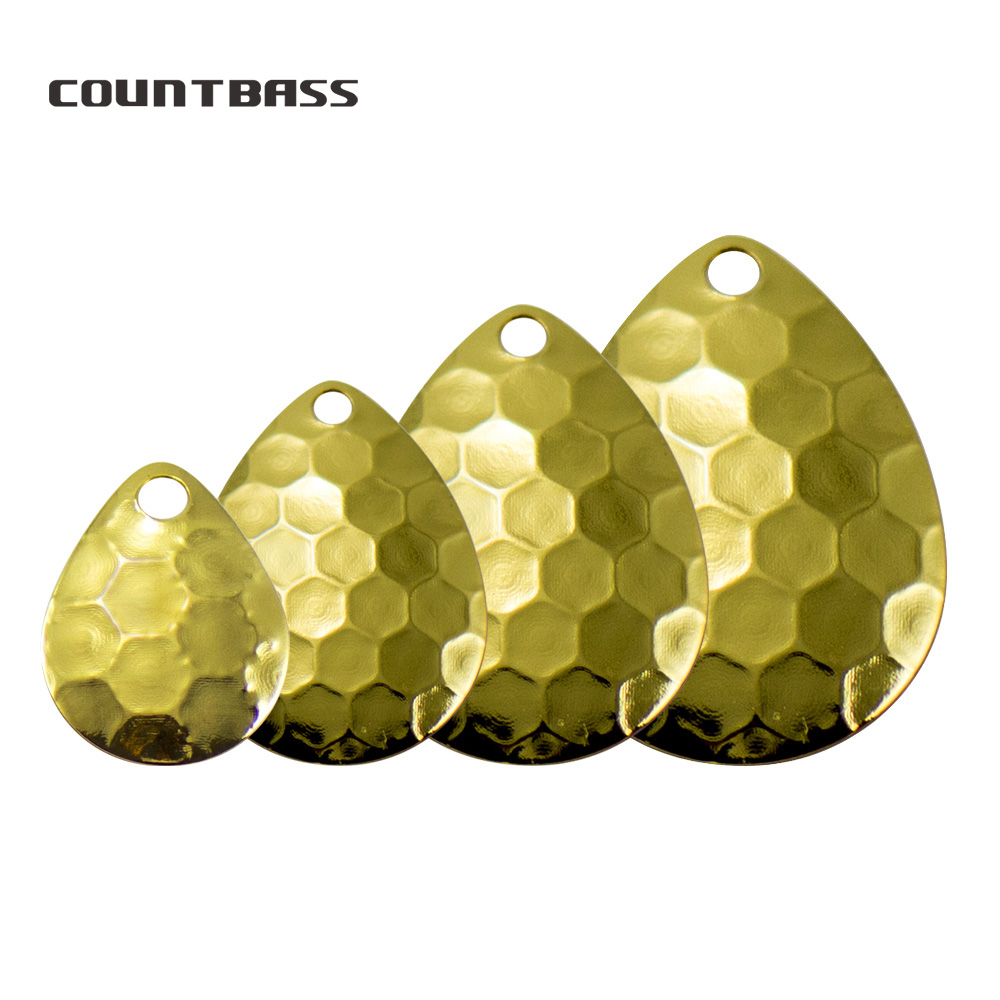 Countbass 50pcs 크기 2-5 금 도금 강철 - Fishing Lure Spinner 리뷰 및 가격